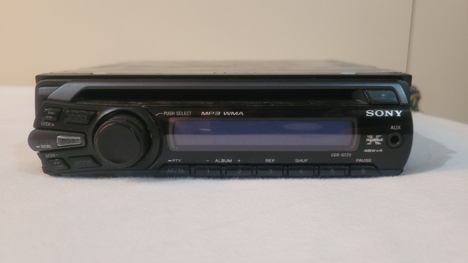 Sony cdx-gt29  Xplod 45w autoradio, Ophalen of Verzenden, Zo goed als nieuw
