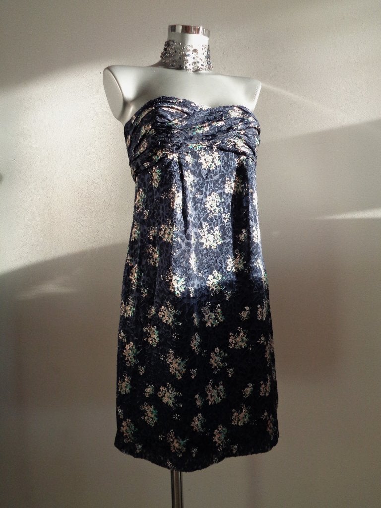 See by Chloe strapless jurk, origineel maat 38 NIEUW, Maat 38/40 (M), Blauw, Nieuw, Ophalen of Verzenden
