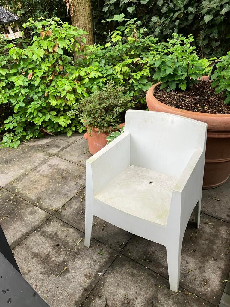 Driade Toy Chair - Philippe Starck - Wit, Ophalen, Kunststof, Gebruikt, Wit
