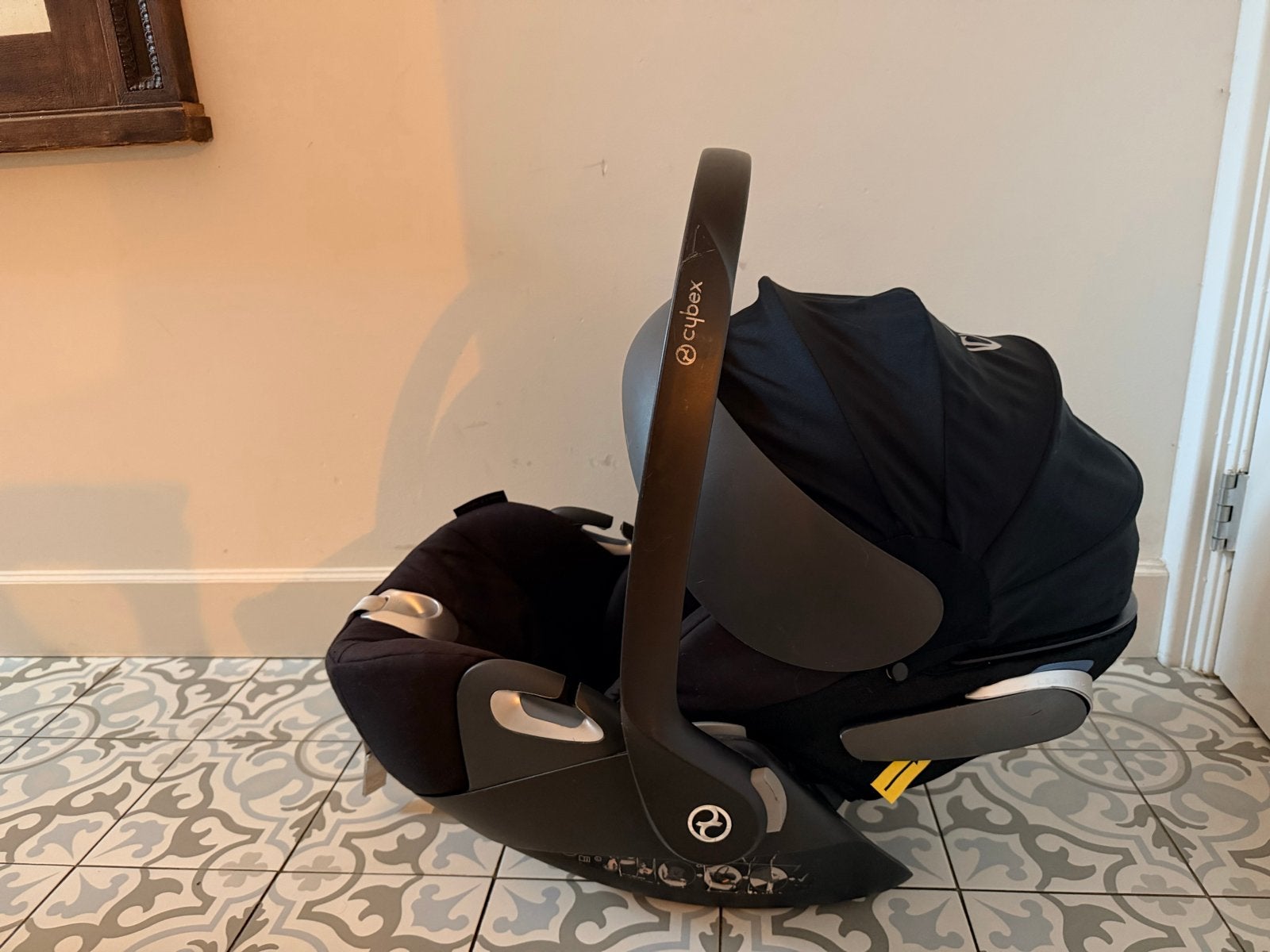 Cybex Cloud Z i-Size autostoel - Zo goed als nieuw, Autogordel of Isofix, Slaapstand, Zo goed als nieuw, 0 t/m 13 kg