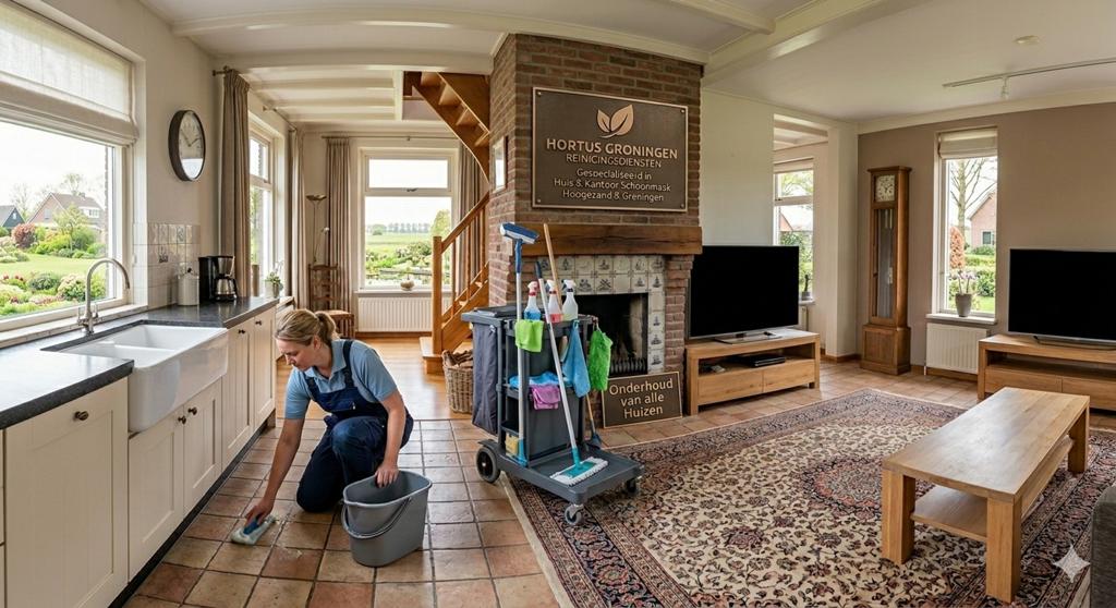 Uw huis of kantoor blinkend schoon? Regio Groningen