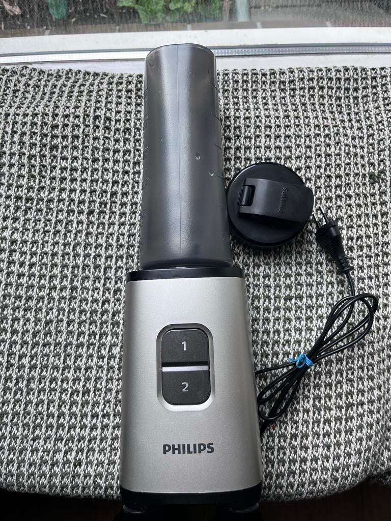 Philips Daily Mini Blender HR2600/80, Ophalen of Verzenden, Gebruikt, Blender to go