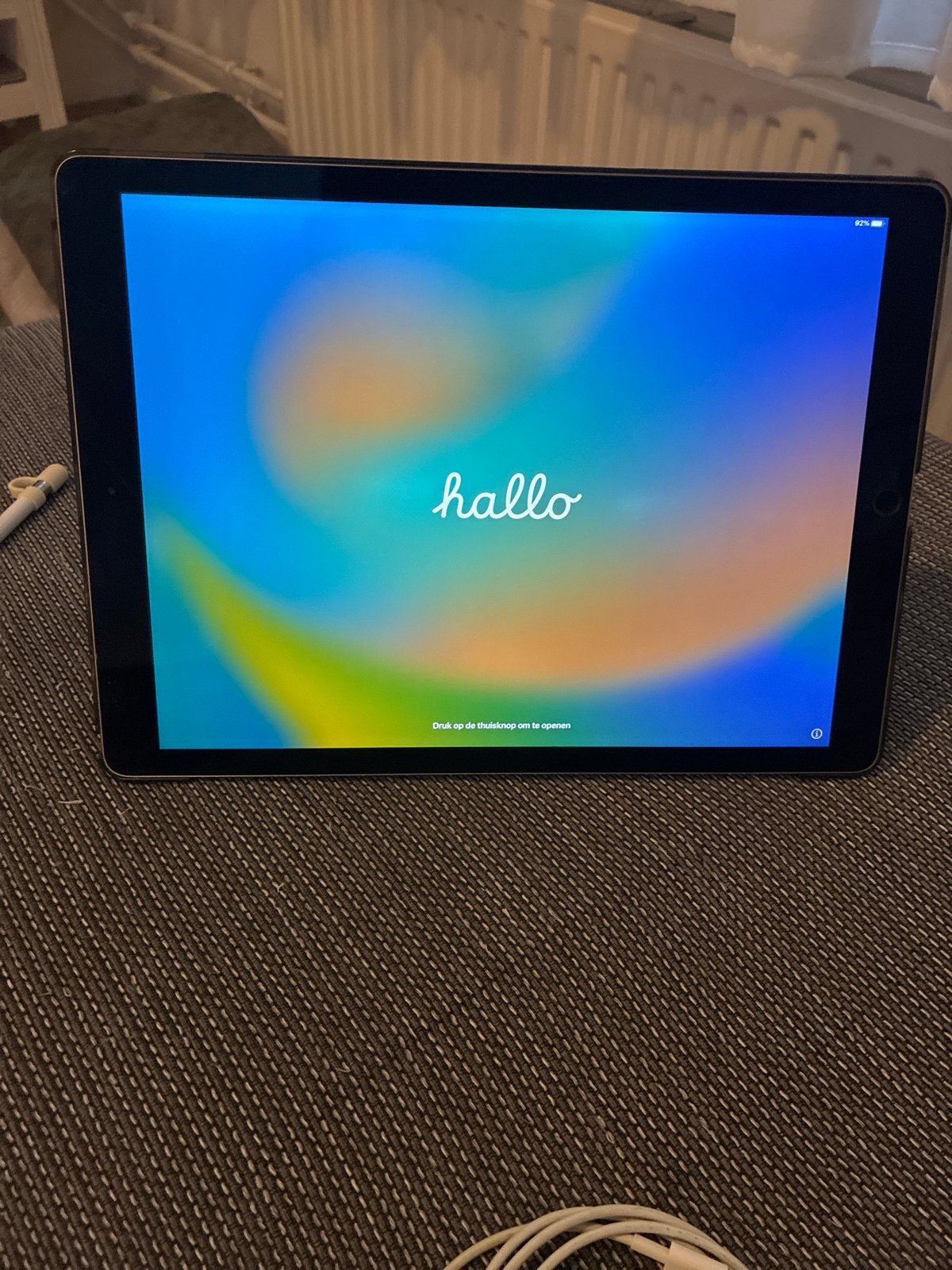 iPad Pro 12,9" 256GB (ML0T2NF/A)  + ProCase, Ophalen, 13 inch of meer, Zo goed als nieuw, Apple iPad Pro