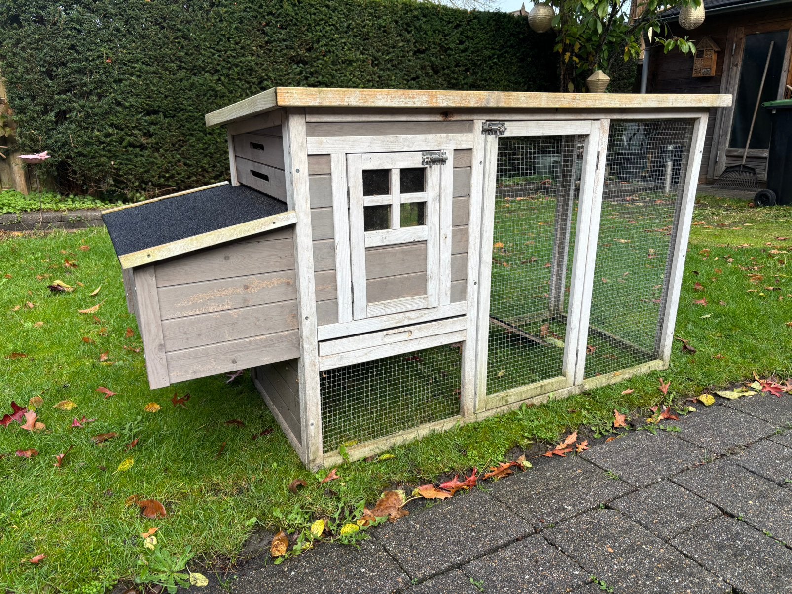 Buitenhok voor konijn/cavia/kip, Dieren en Toebehoren, Ophalen, Zo goed als nieuw, Kippenhok of Kippenren