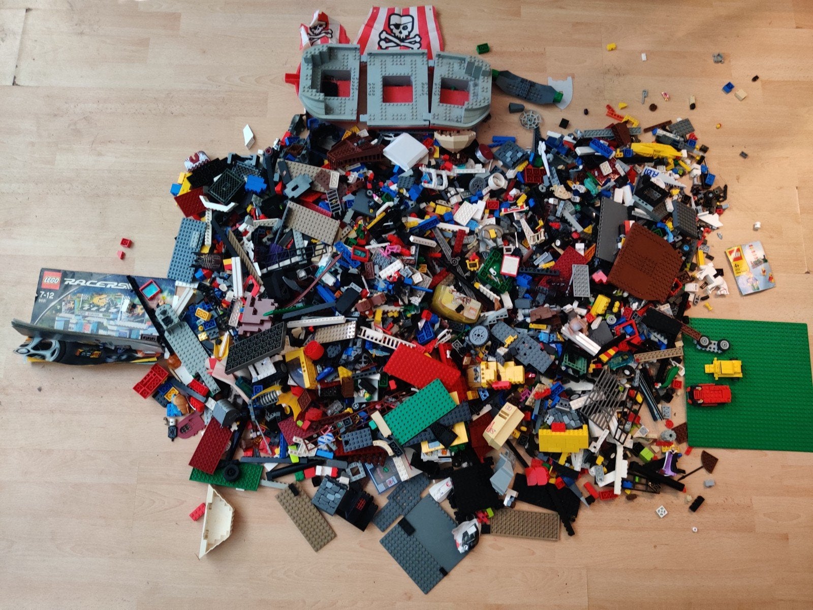 Grote doos met 10,5 kg LEGO speelgoed, diverse sets, Ophalen, Gebruikt