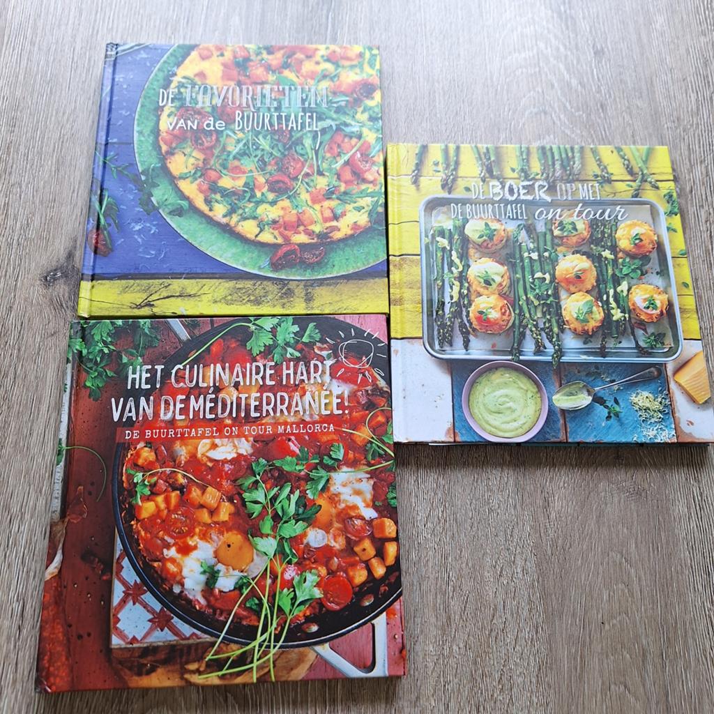 3 kookboeken t.e.a.b, Ophalen of Verzenden, Nieuw, Europa, Hoofdgerechten