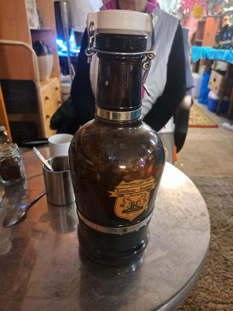 Vintage Landhaus-Brauerei Borchert beugelfles, Ophalen of Verzenden