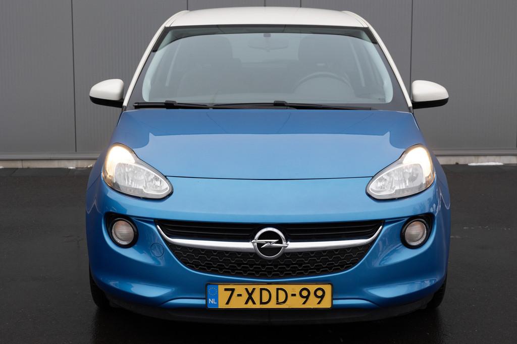 Opel ADAM 1.2 Jam | CRUISE | AIRCO (bj 2014), Voorwielaandrijving, Euro 5, Zwart, 4 cilinders