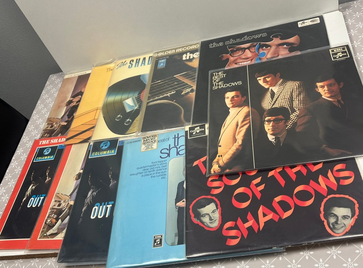The Shadows LP collectie - Diverse albums, LP, Rock, Gebruikt, Ophalen of Verzenden