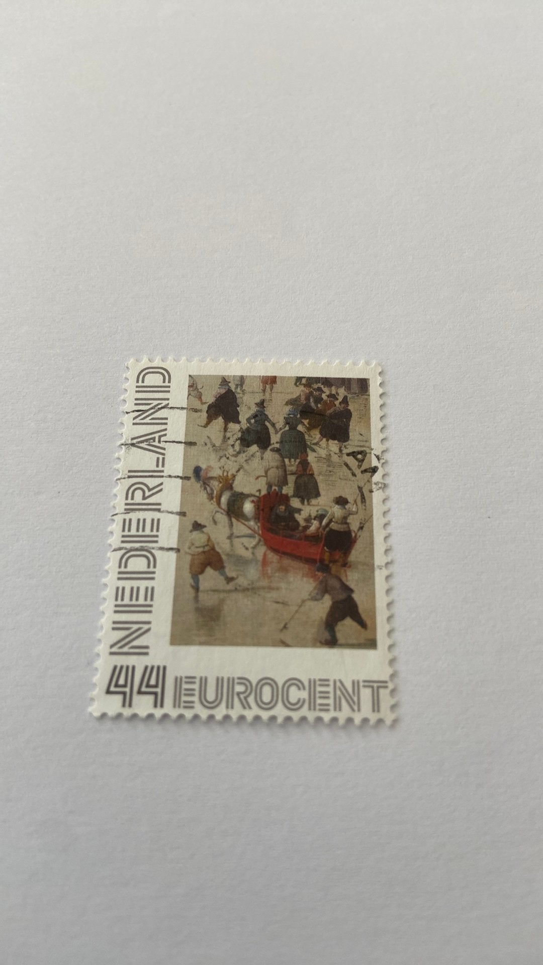 Nederland, Verzenden, Gestempeld