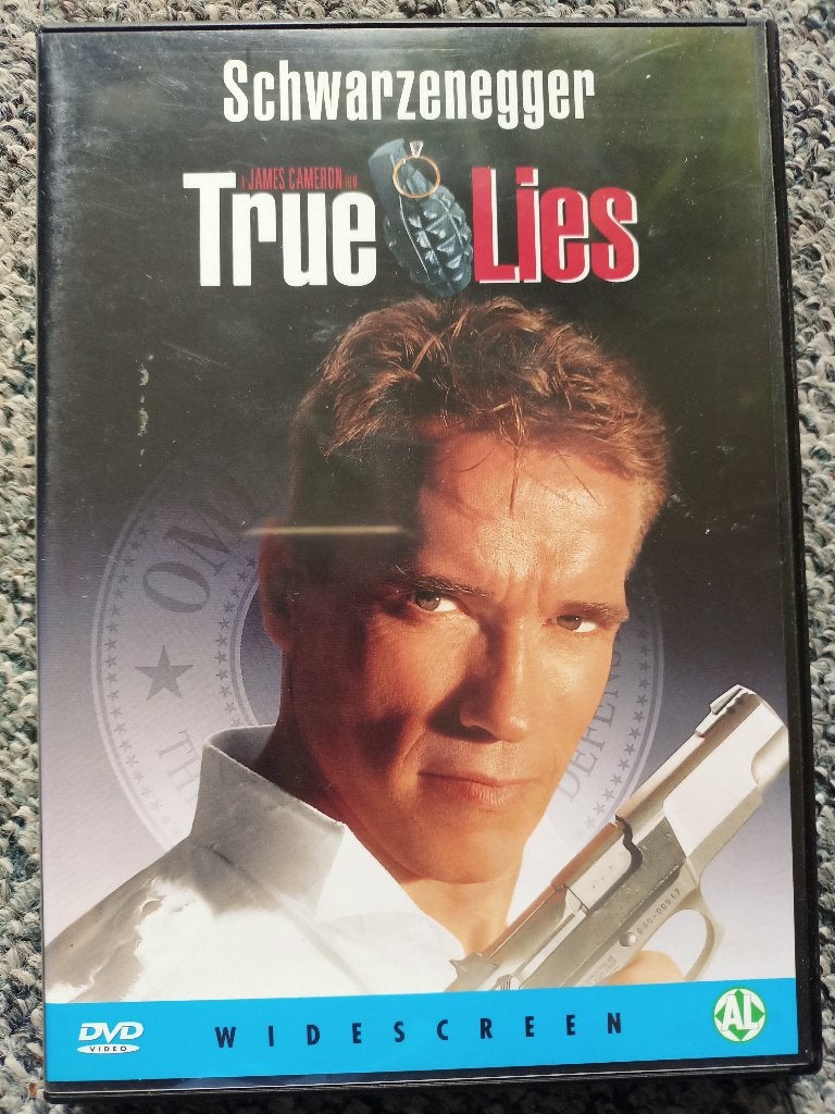 True Lies IMDb 7.3 Arnold Schwarzenegger topactiefilm vanaf, Vanaf 12 jaar, Ophalen of Verzenden, Zo goed als nieuw, Actiekomedie