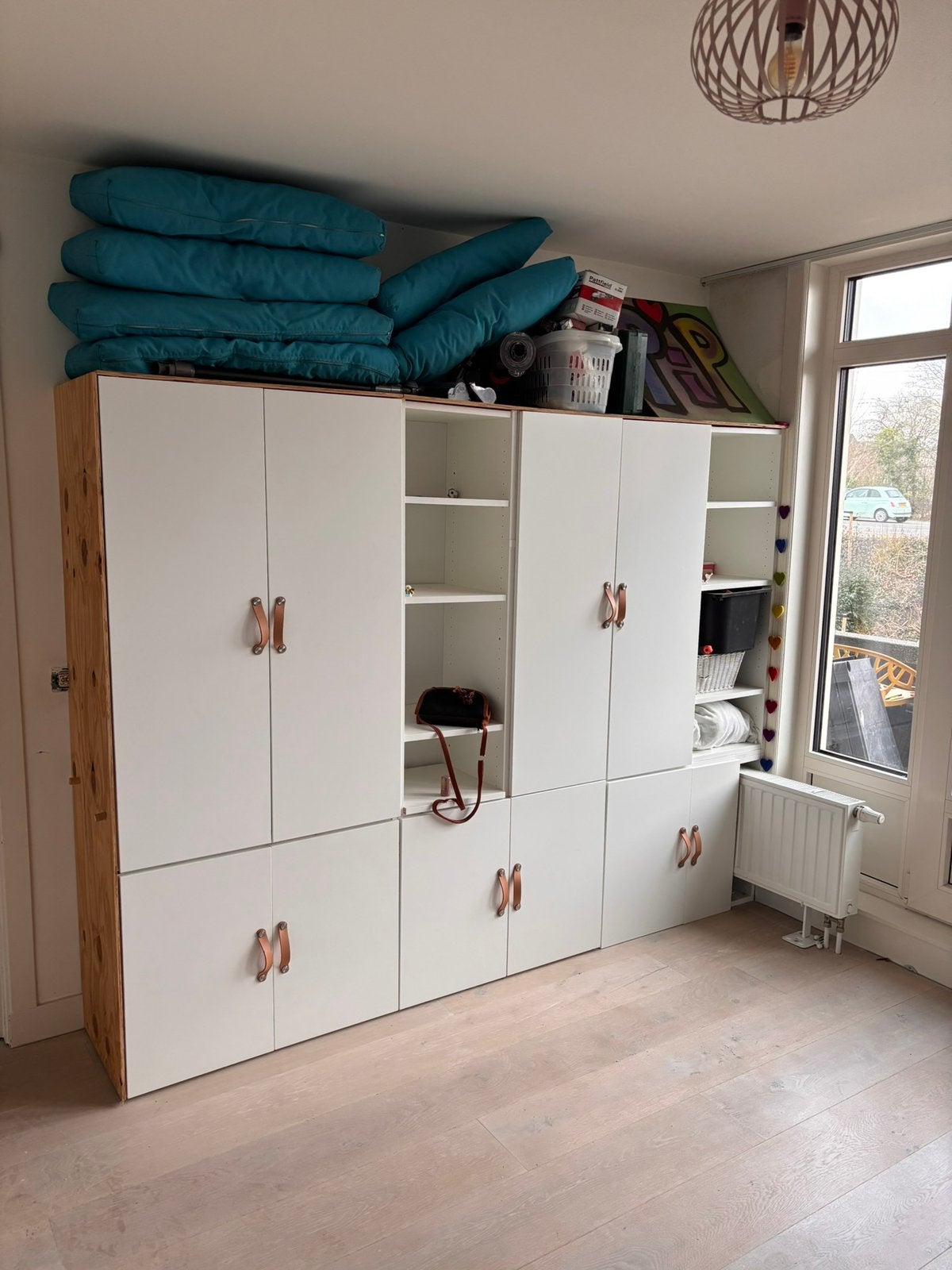 IKEA PAX Kledingkast met deuren en planken, Huis en Inrichting, Kasten | Kledingkasten, Ophalen, Gebruikt, 200 cm of meer, 50 tot 100 cm