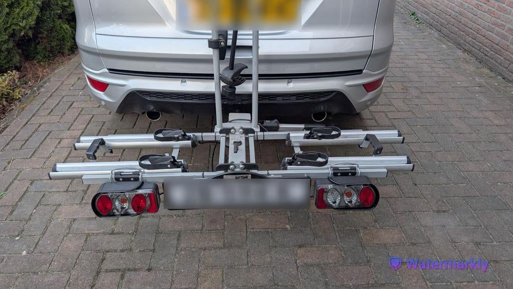 TE HUUR: v.a. €5,- Pro-User Diamant Fietsendrager, Auto diversen, Fietsendragers, Ophalen, Gebruikt, 2 fietsen, Trekhaakdrager