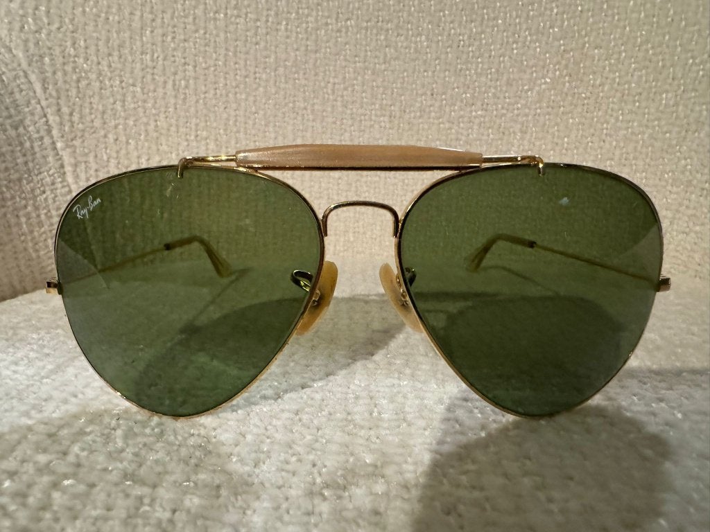 Vintage B&L Ray-Ban Aviator Outdoorsman 62mm zonnebril O34, Sieraden, Tassen en Uiterlijk, Zonnebrillen en Brillen | Heren, Ray-Ban USA