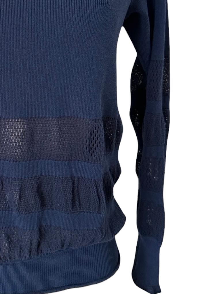 Sandro trui S, Maat 38/40 (M), Blauw, Ophalen of Verzenden, Zo goed als nieuw