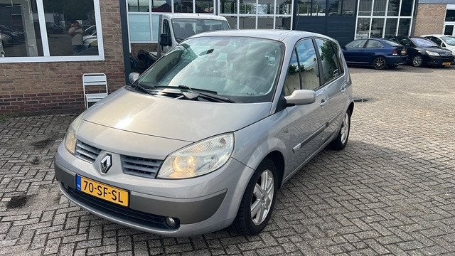Renault Scénic 1.6-16V Tech-Line & Prima onderhouden, Voorwielaandrijving, Stof, Gebruikt, Beige