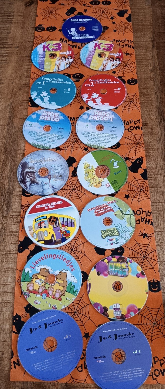 15 kinder cd's, Ophalen, Gebruikt, Muziek