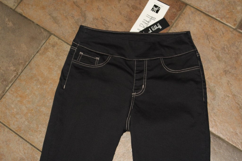 Joseph Ribkoff grijze capri stretch jeans mt (8)36 ZGAN, Verzenden, ., Joseph Ribkoff, Zo goed als nieuw