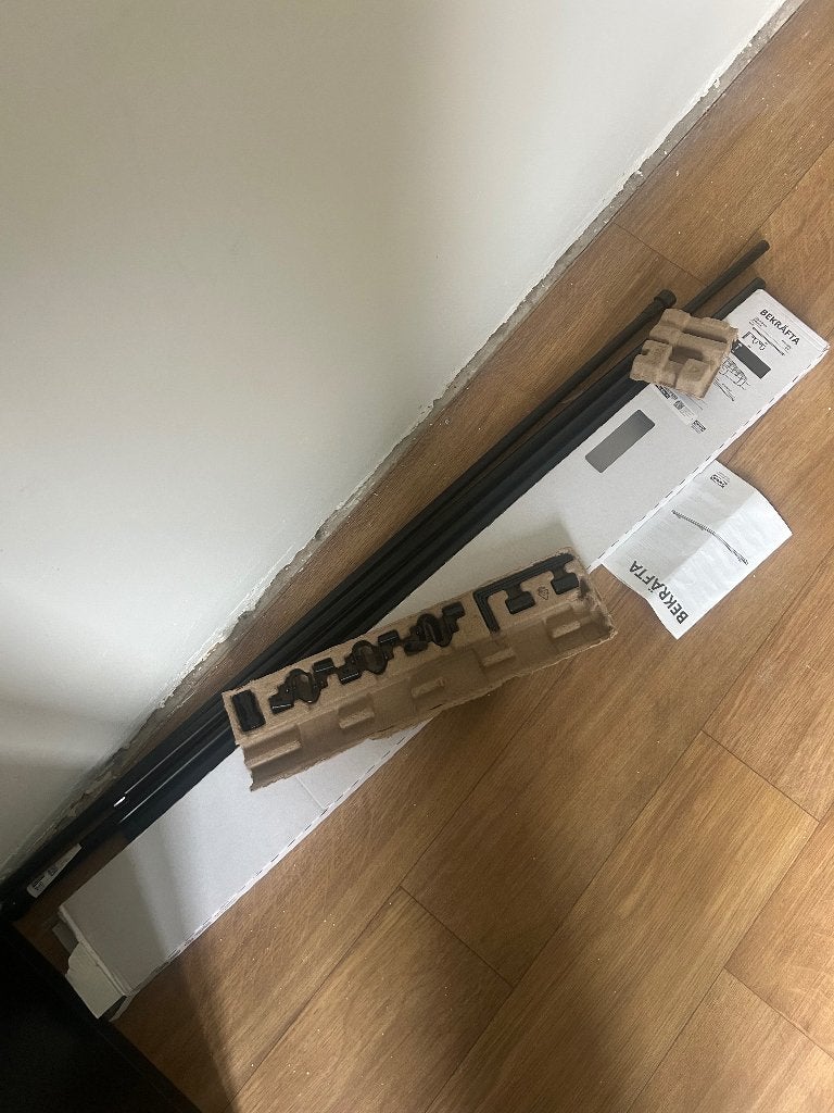 Gordijn roede IKEA Bekräfta, Ophalen, Nieuw