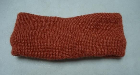 Nieuwe dames haarband muts terra kleur, Ophalen of Verzenden, Nieuw, Maat 38/40 (M), Muts