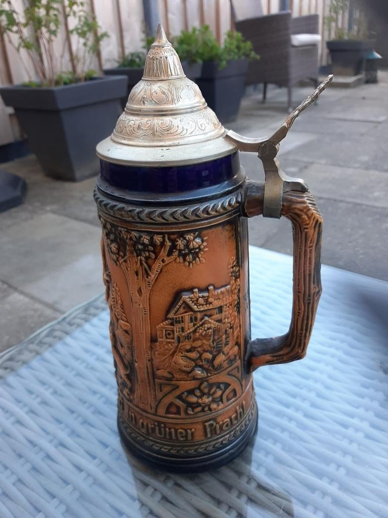 Vintage Gerz Bierpul geproduceerd in Duitsland in jare 60/90, Verzamelen, Ophalen of Verzenden, Pul(len), Overige merken