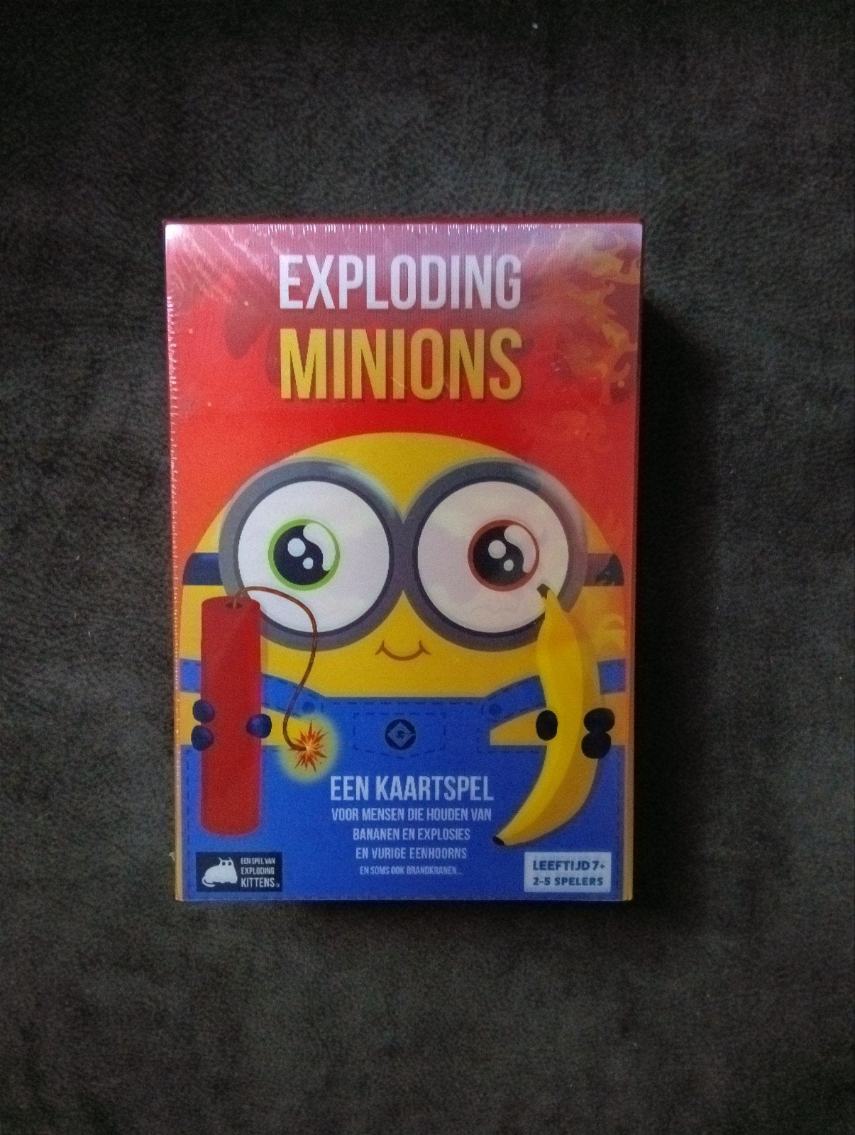Exploding Minions Kaartspel - Nieuw in Seal, Een of twee spelers, Ophalen of Verzenden, Nieuw, Exploding Kittens