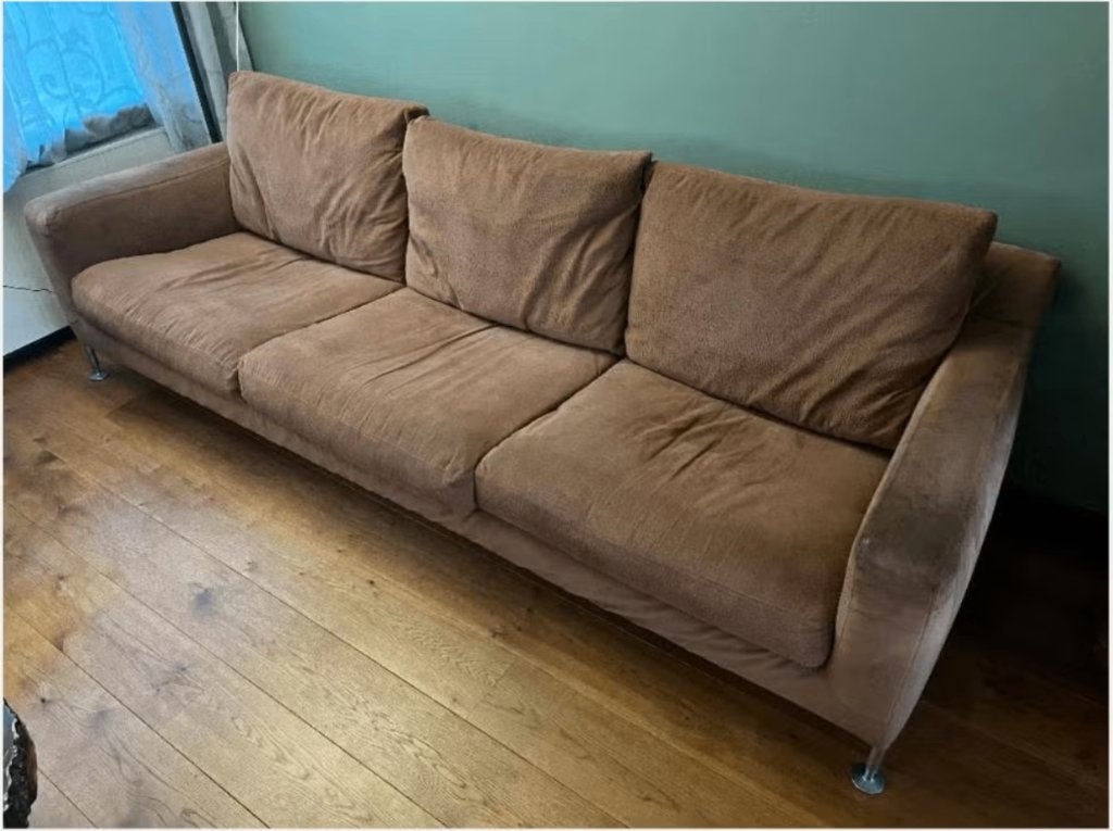 B&B Italia designbank “Harry” – Antonio Citterio – 3‑zits, Ophalen, Gebruikt, Driepersoons, 75 tot 100 cm