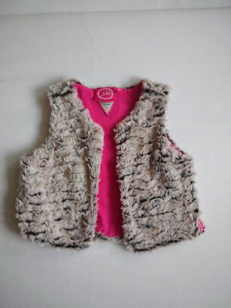 nieuw bont vestje jubel 98, Ophalen of Verzenden, Nieuw, Meisje, Trui of Vest