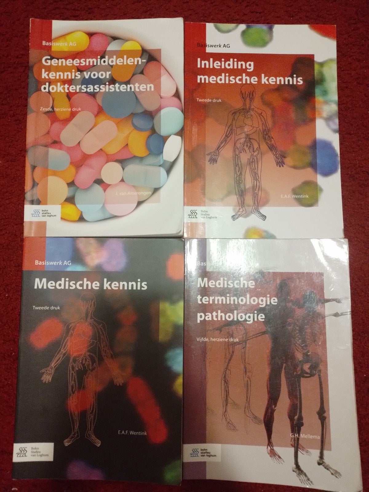 Studieboeken opleiding Doktersassistent, Boeken, Studieboeken en Cursussen, Ophalen of Verzenden, Zo goed als nieuw, MBO