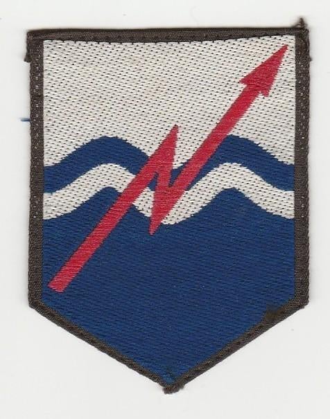 Embleem Commando Verbindingen (kleur), Verzenden, Landmacht, Nederland, Embleem of Badge