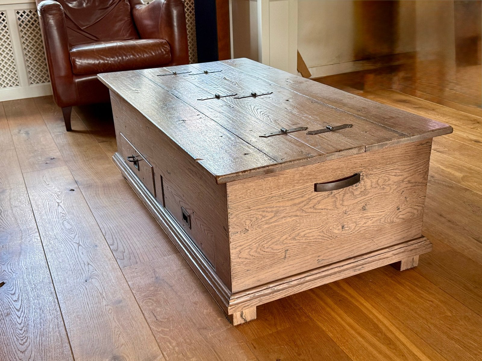 Foto 2 van Salontafel met opbergruimte (lxbxh: 130x70x46)