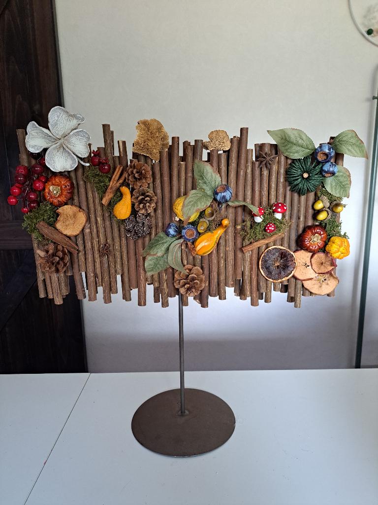 HERFST Decoratie Uniek eigen ontwerp (NIEUW), Huis en Inrichting, Meerkleurig, Ophalen of Verzenden, Overige stijlen, Handgemaakt