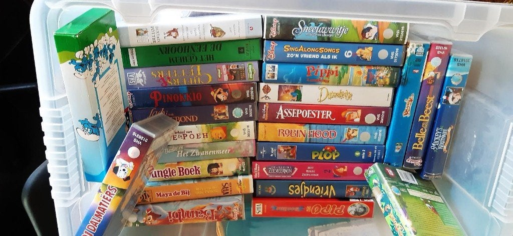 videobanden disney, Alle leeftijden, Ophalen, Gebruikt, Overige genres