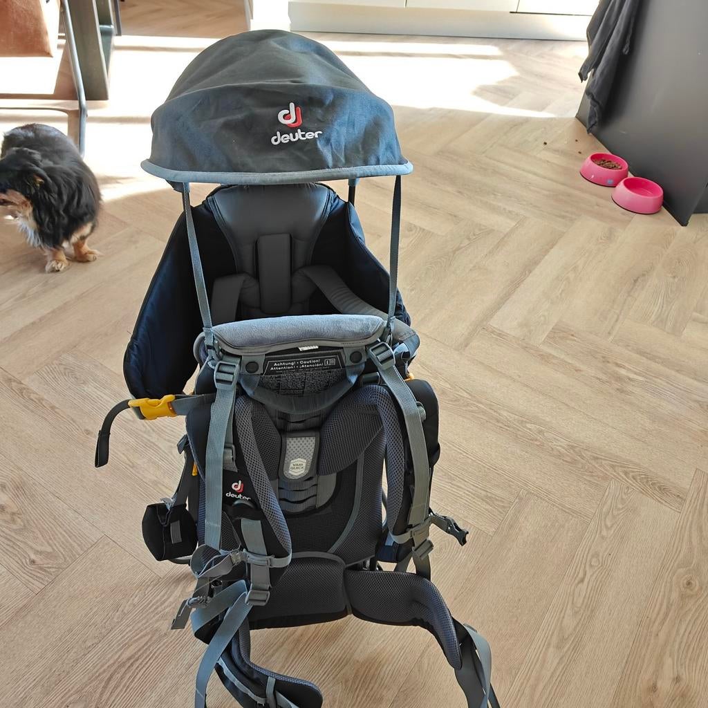 Deuter Kinderdrager - Perfect voor wandelingen, Gebruikt, Overige typen, Rug, Ophalen