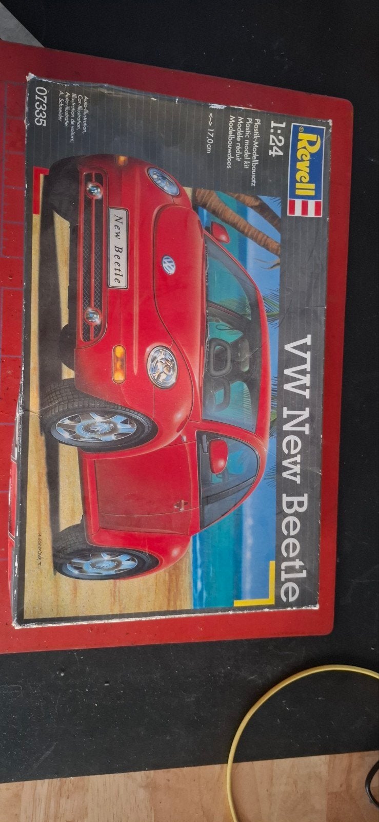 Revell VW New Beetle Modelbouwdoos 1:24, Gebruikt, Auto, Ophalen of Verzenden, 1:32 tot 1:50
