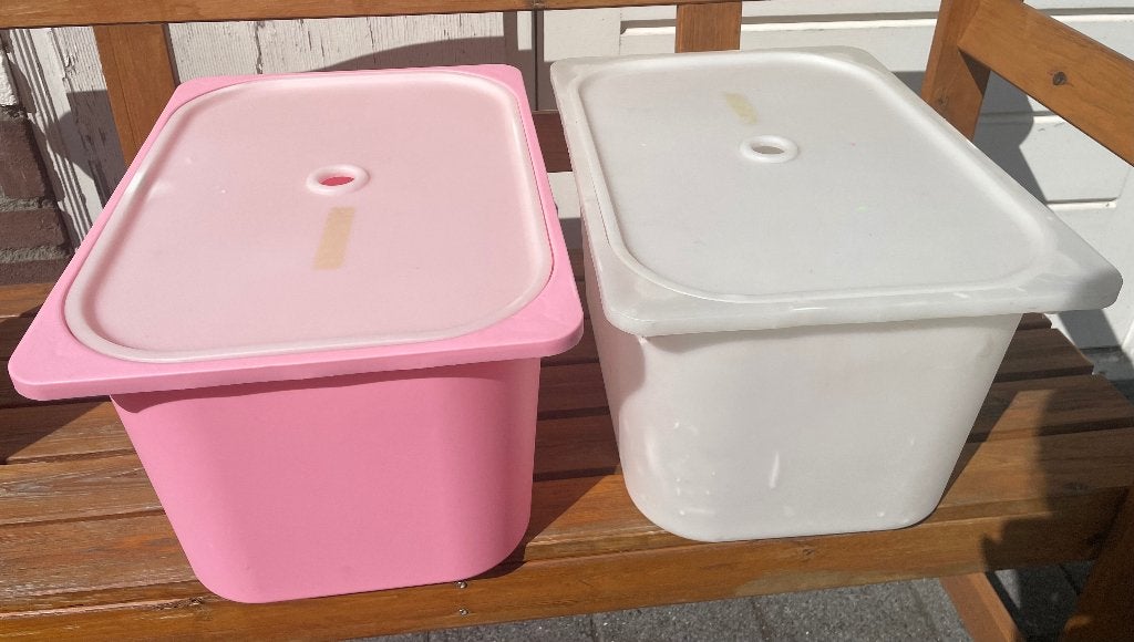 Ikea trofast opbergbak bakken met deksel, Ophalen, Minder dan 50 cm, 75 tot 100 cm, 90 tot 105 cm