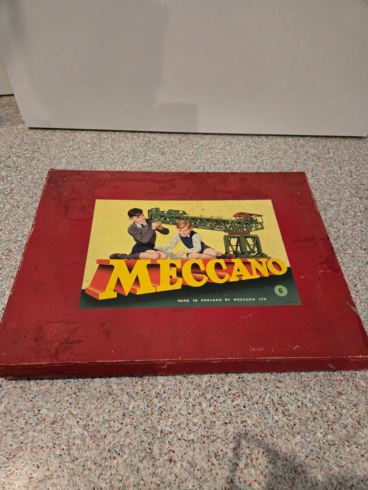 Meccano Constructie Set Nr. 6 met Extra's, Ophalen of Verzenden, Gebruikt, Overige merken