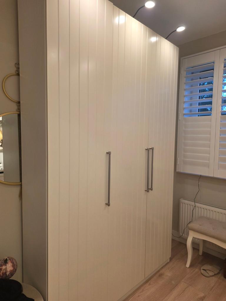 3 gebruikte PAX kastdeuren voor hoge PAX kast, Huis en Inrichting, Kasten | Kledingkasten, Gebruikt, 200 cm of meer, Minder dan 25 cm