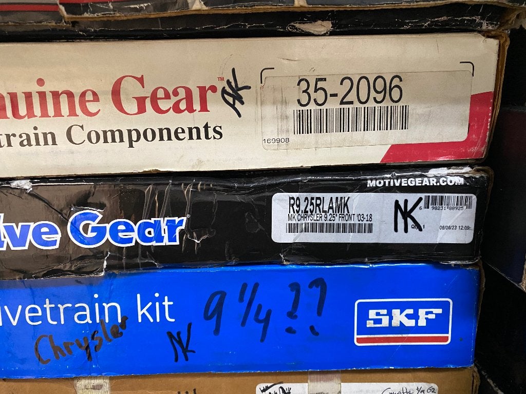 Dodge 9.25 Timken / Koyo install kits en ring/pinion, Ophalen, Nieuw, Dodge