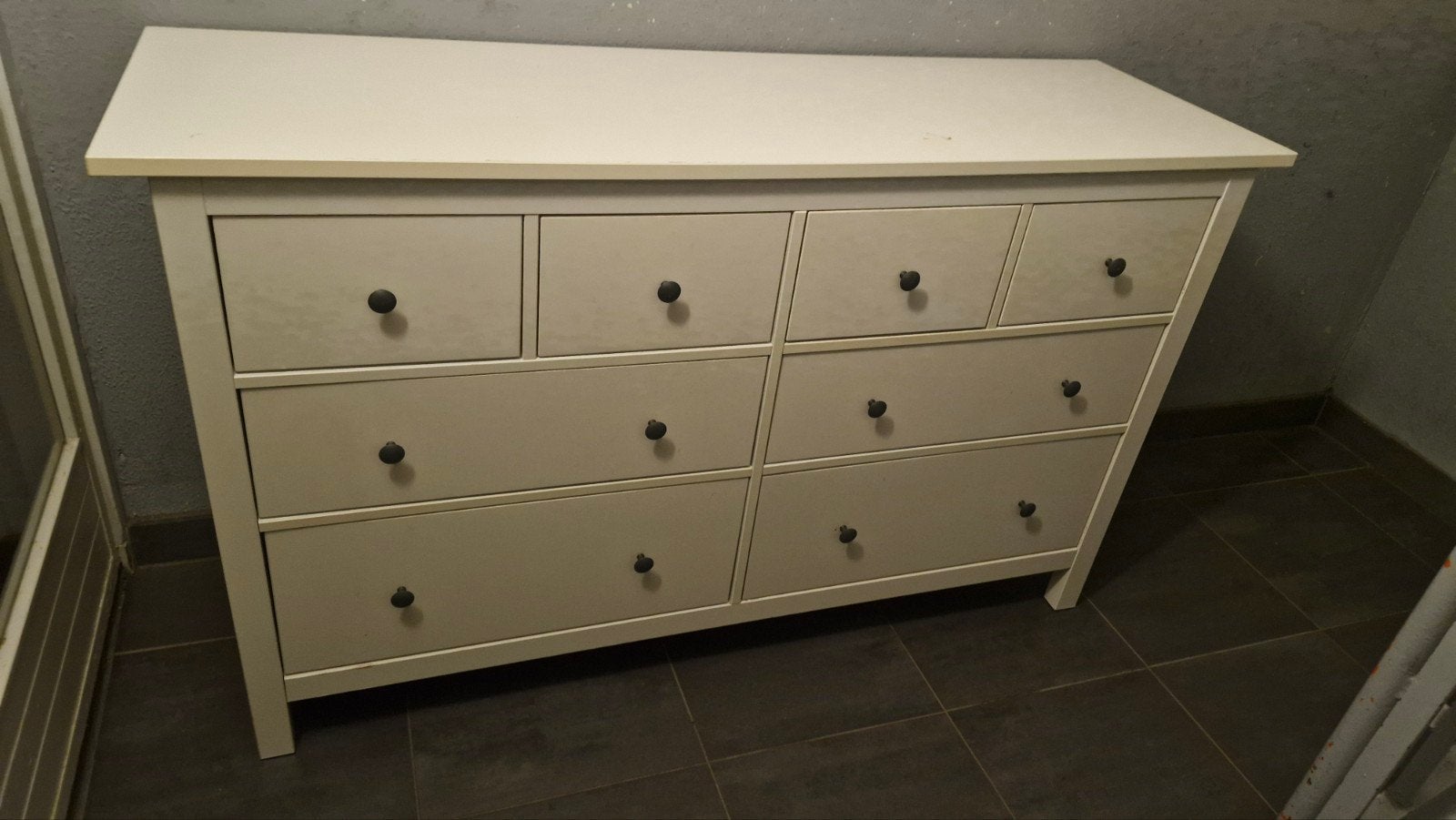Ikea hemnes 8 ladenkast / commode, Ophalen, Gebruikt, 100 cm of meer