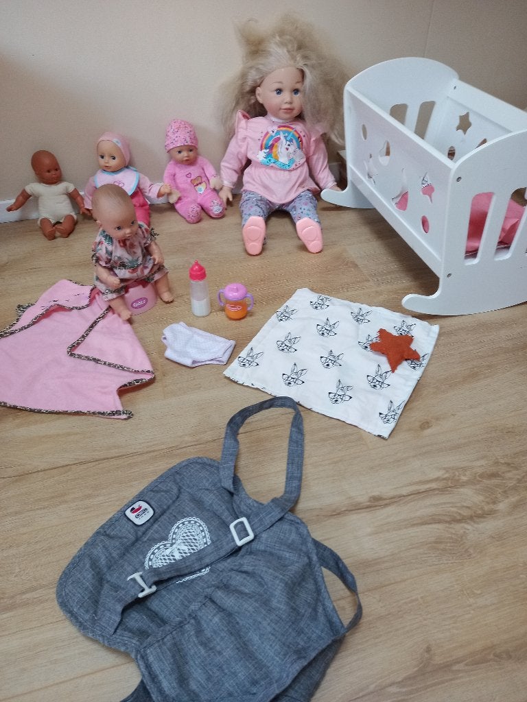 Poppenspeelgoed en poppen, Ophalen, Zo goed als nieuw, Overige typen