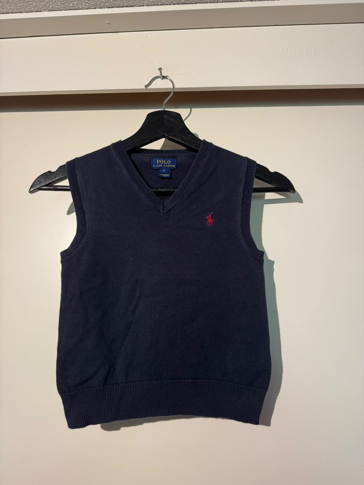 Donkerblauw ralph lauren spencer maat 5/110, Ophalen of Verzenden, Zo goed als nieuw, Jongen, Trui of Vest