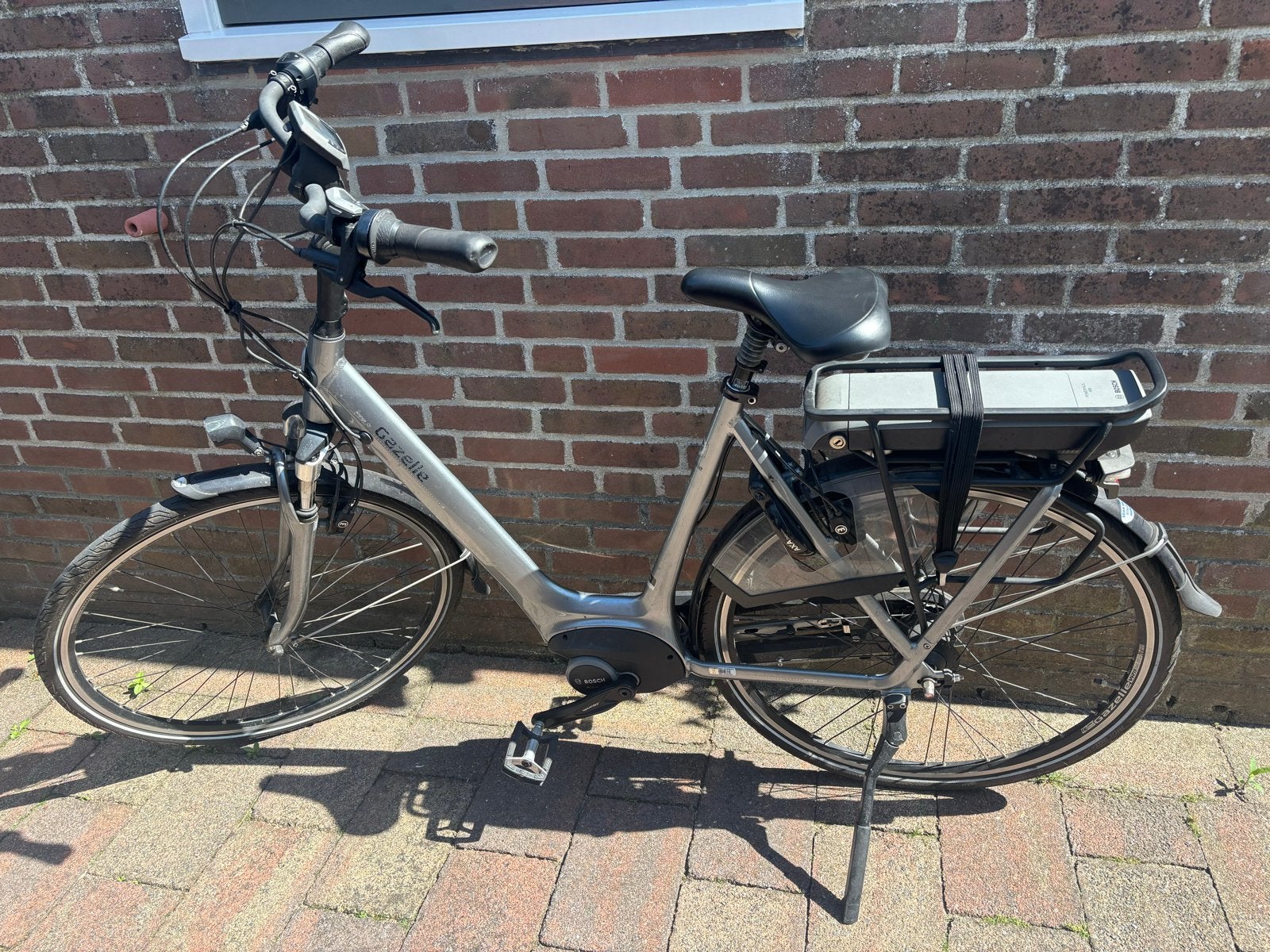 Gazelle Orange C7 elektrische fiets - Bosch PowerPack 400, Ophalen, Gebruikt, 50 km per accu of meer, 55 tot 59 cm