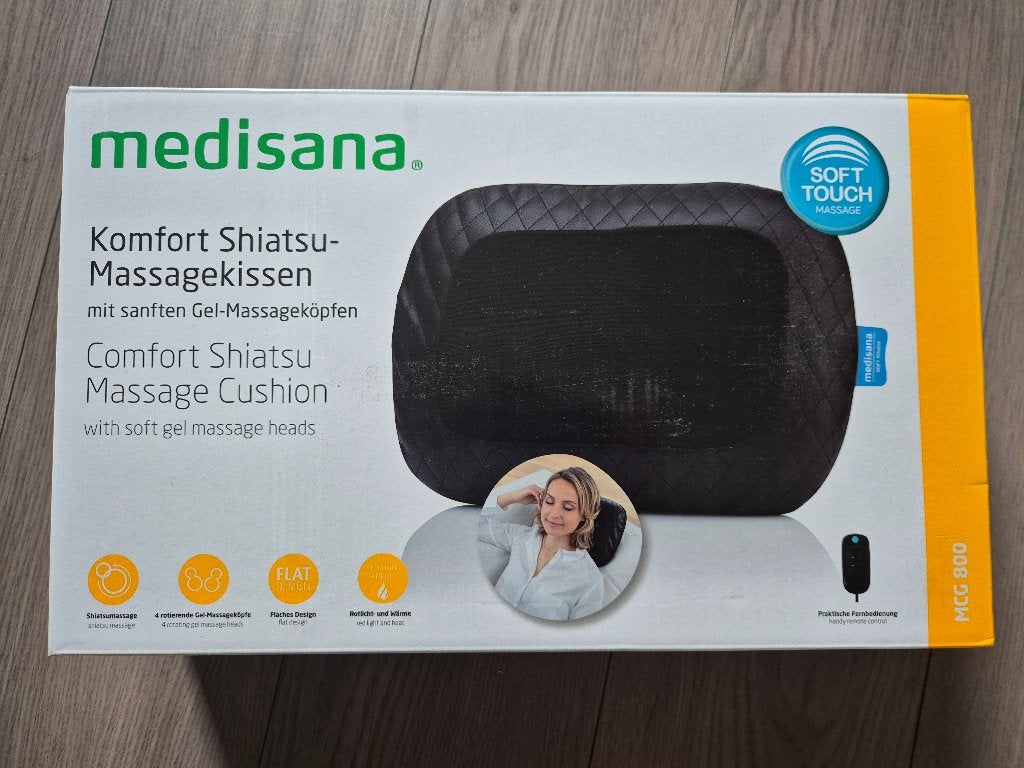 medisana shiatsu massagekussen, Ophalen, Nieuw, Massagestoel of Kussen