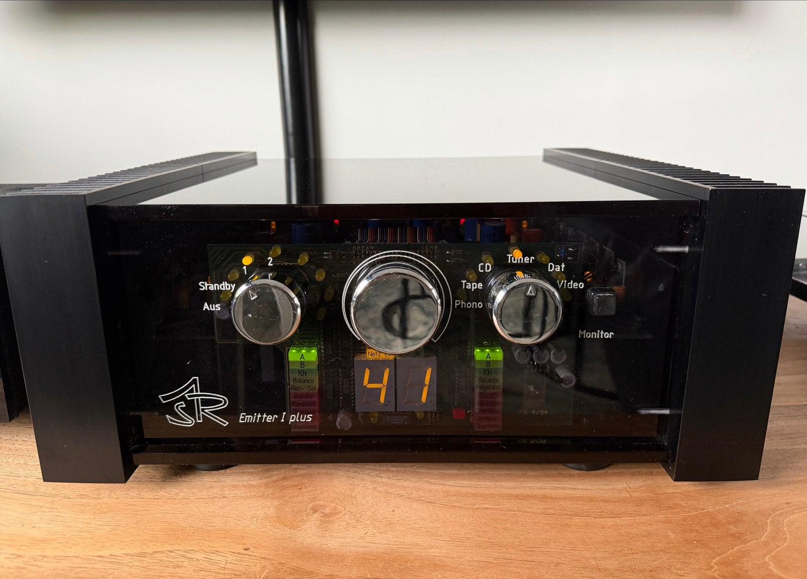 ASR Emitter 1 Plus Versterker - High-End Audio, Zo goed als nieuw, 120 watt of meer, Stereo, Ophalen