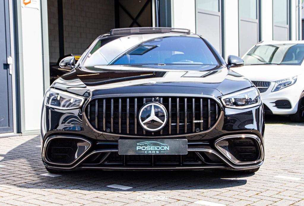 Mercedes-Benz S-klasse AMG 63 S E Performance Keramisch | Ca, Gebruikt, 8 cilinders, Adaptive Cruise Control, Zwart