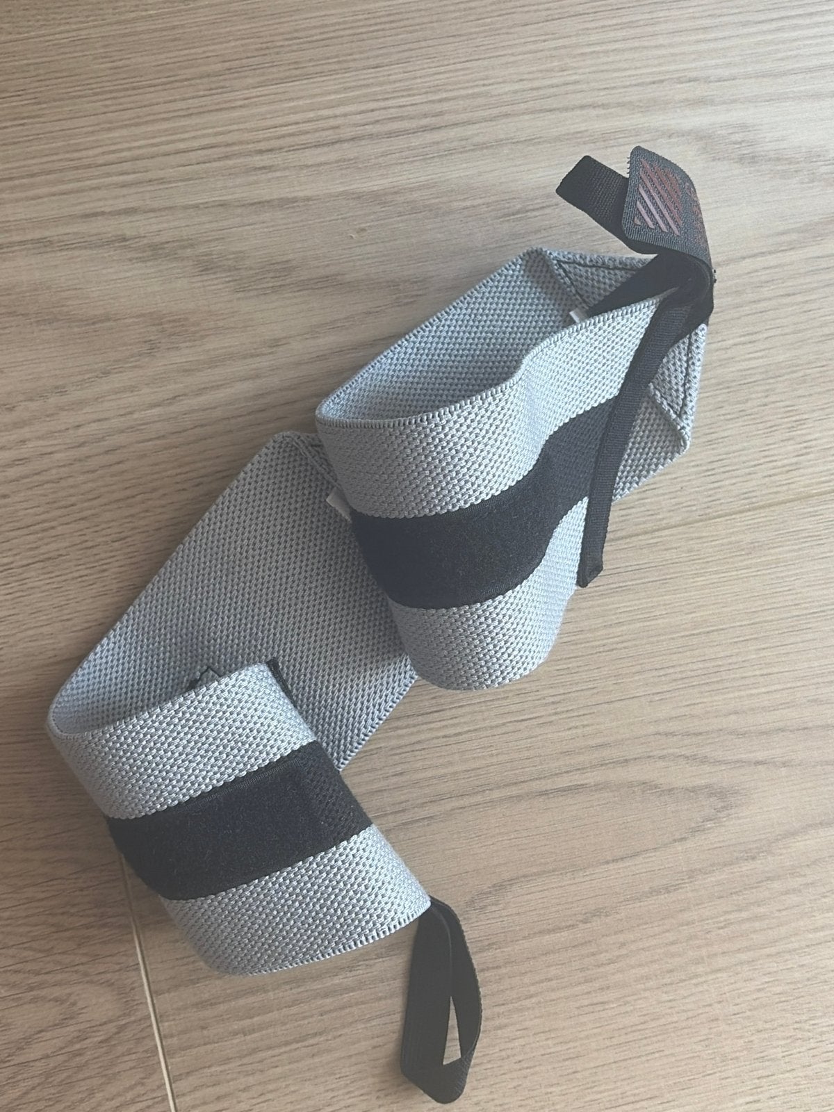 Nieuwe Weerstandsband voor Fitness - Grijs/Zwart, Sport en Fitness, Fitnessmaterialen, Ophalen of Verzenden, Nieuw, Armen, Weerstandband