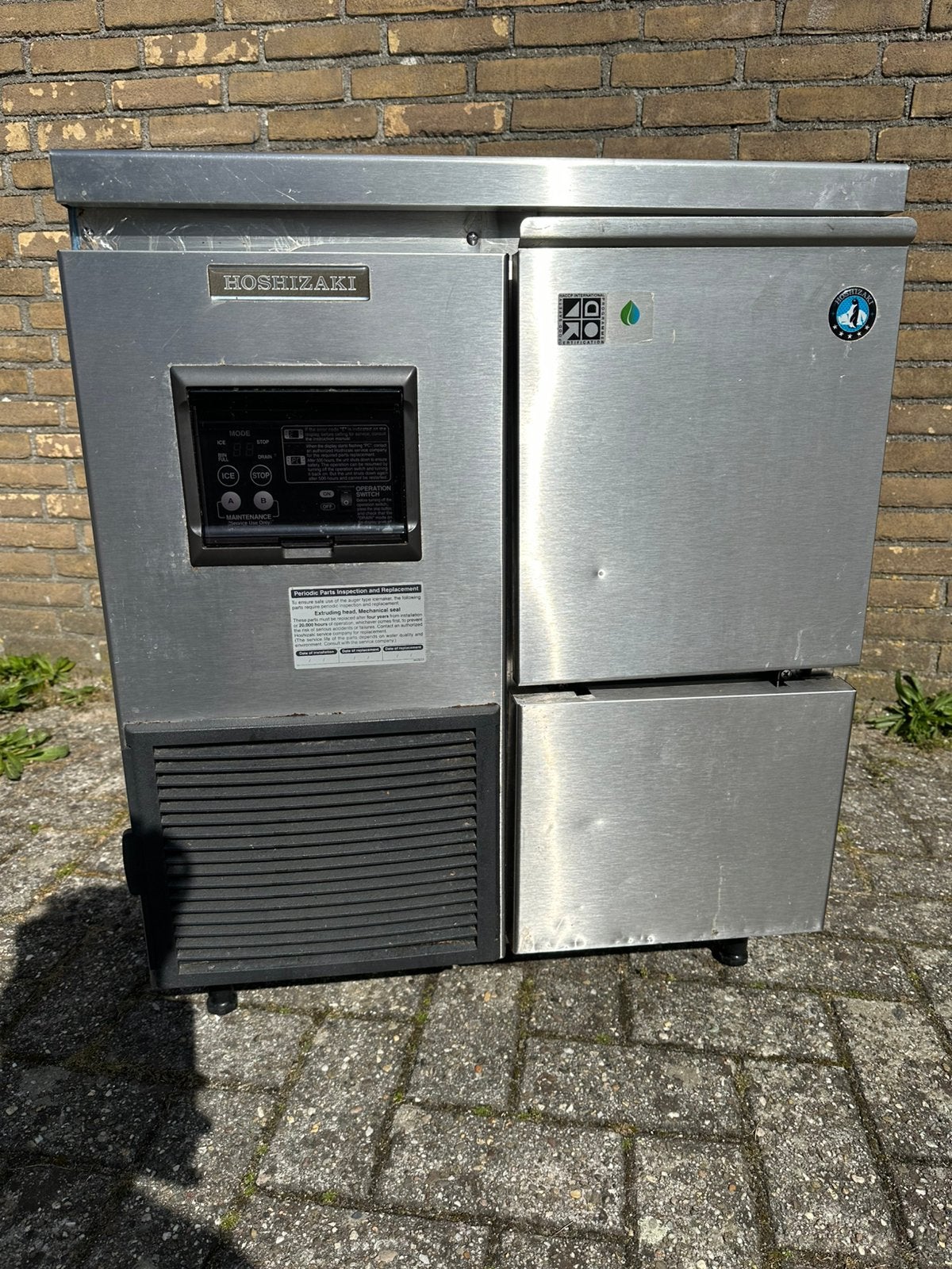 Hoshizaki ijsmachine |crushedijs | schilferijs fm-80ke-hc, Ophalen of Verzenden, Gebruikt