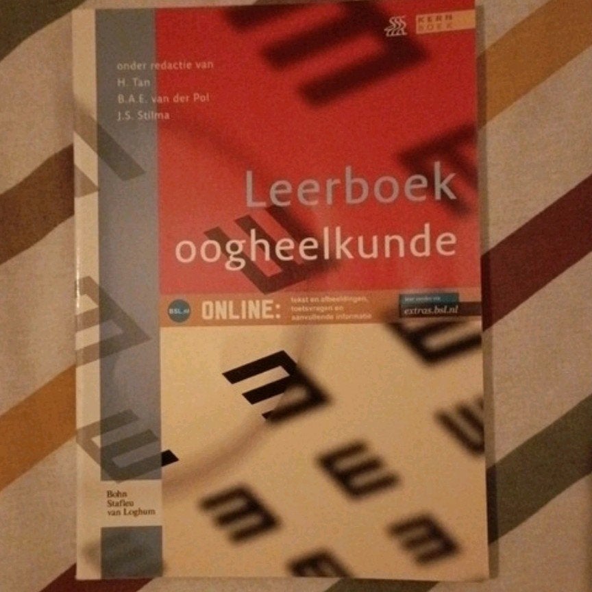 Leerboek oogheelkunde - Nieuwstaat, Boeken, Diverse auteurs, Ophalen of Verzenden, Zo goed als nieuw, Alpha