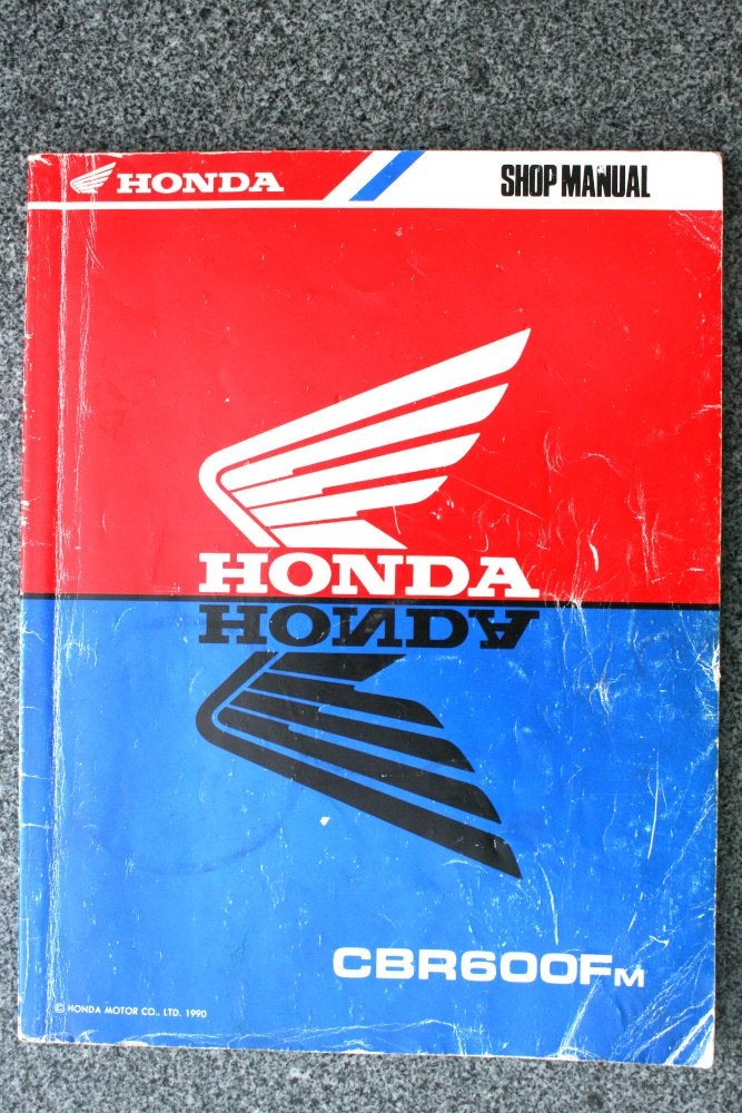 Honda CBR600F 1990 Service Manual, Verzenden, Honda